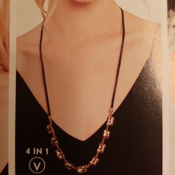 Stella & Dot reese sparkle necklace - Picture 3 of 3